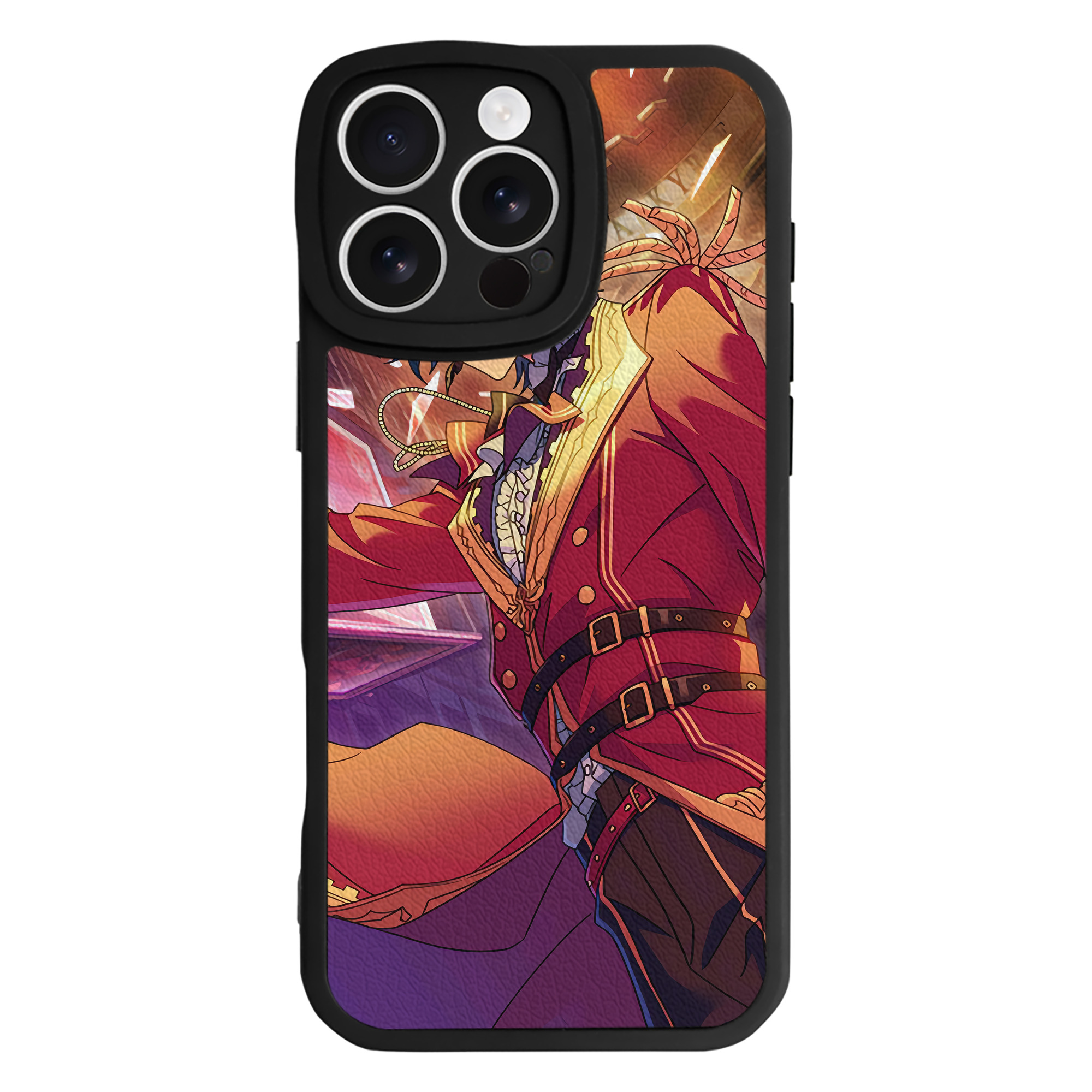 （画像用） あんさんぶるスターズ! Ensemble Stars 【iPhone 16シリーズ対応】シリコンスマホケース（レザー調） 材質：シリコン